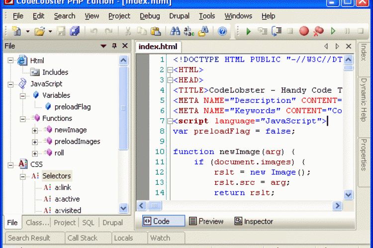 Codelobster PHP Edition